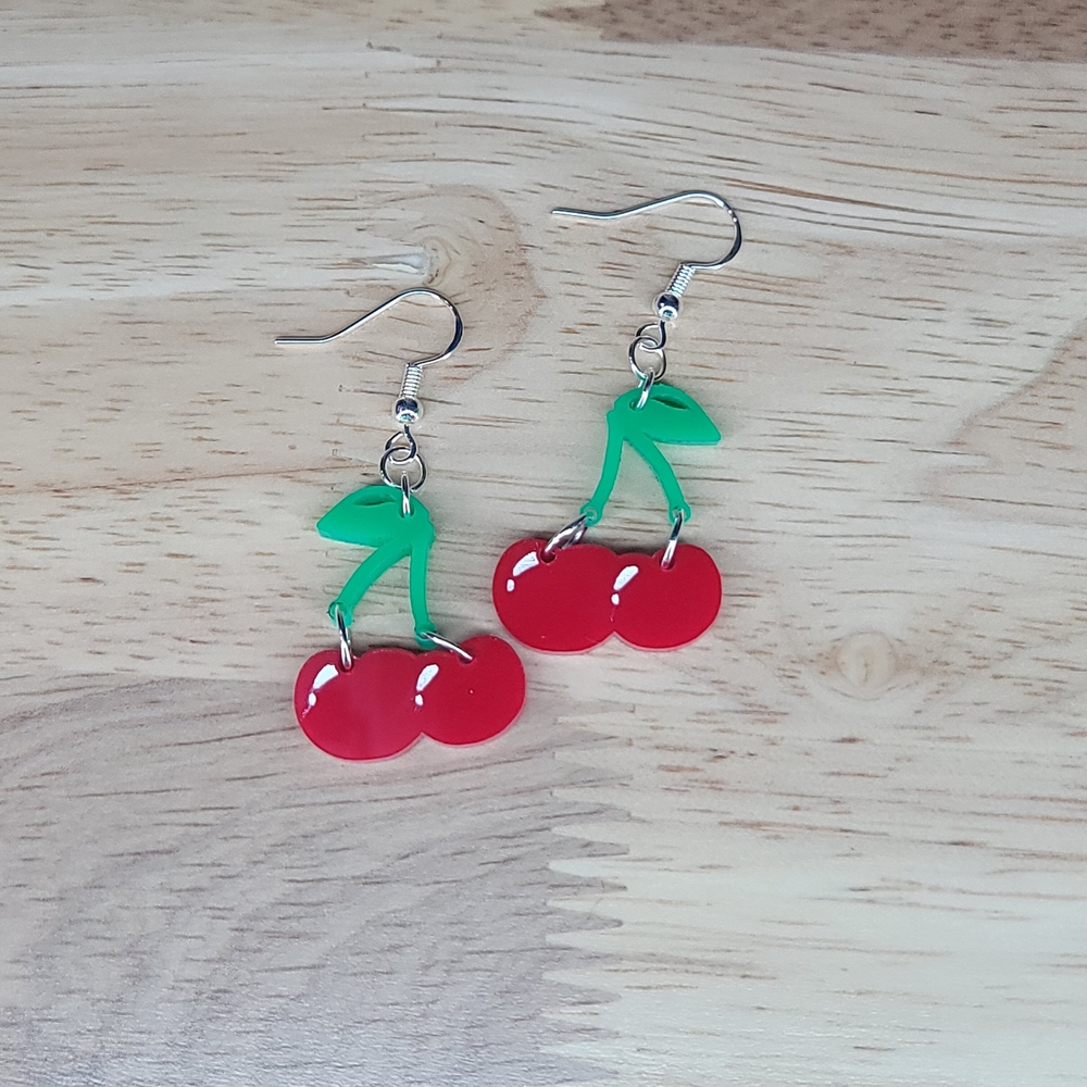 Cherry Dangle Earrings